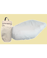 038960 Afdekzeil voor rubberboot. Bootlengte 330 cm.