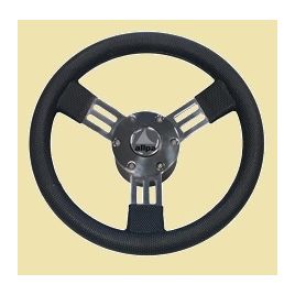 062148 Robuust 3-spaaks RVS stuurwiel type Pegaso.