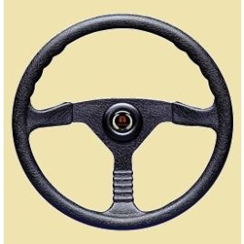 064100 Robuust 3-spaaks volkunststof stuurwiel type TFX.