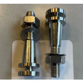 069302 Set RVS montagenokken voor diverse strandwielen.