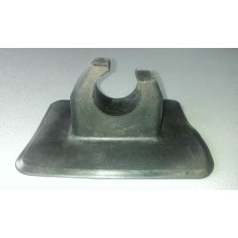 2601 Peddelhouder / roeiriemklem (gebruikt).  Zwart.