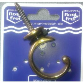 33608 Messing haak - 45 mm.