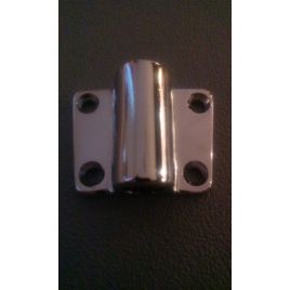 34.170.16 Universele chroom stalen roeidolhouder - aanbouw - Ø 12 mm.