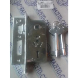 410927 Messing inbouwslot 93 x 44 x 12 mm.