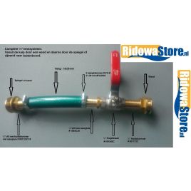 33811 Compleet ½" lenssysteem voor boten.