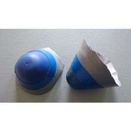 3565 Eindconus / kegel (gebruikt).