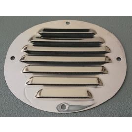 53.022.01 RVS ventilatierooster 127 x 116 mm (lxb).