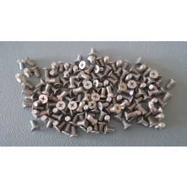 Metaalschroef RVS A2 - M5x10 mm.