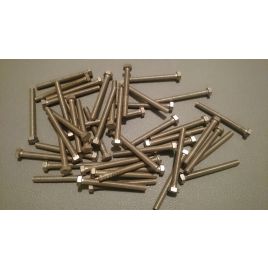 Tapbout RVS A2 M5x50mm.