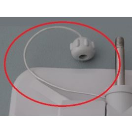 SSL250200A Losse beschermdop voor roeidolpen (lichtgrijs).