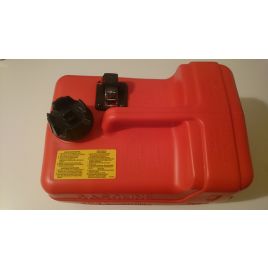 8M0047599 Quicksilver kunststof 12 liter tank met niveau indicator.