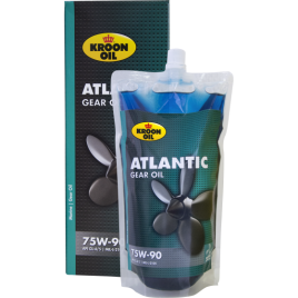 41998 Atlantic staartstukolie 75W-90. Inhoud 500 ml.