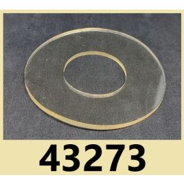 43273 Gebruikte rubber onderlegschijf voor diverse ventielen.