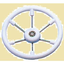 062109/W Stuurwiel Leader Tanegum, kleur wit, Ø 370 mm.