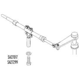 SA27299 Montageset  voor lever op roerkoning - hoogte 67 mm.
