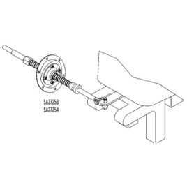SA27253 Motorbun montageset - 15˚.