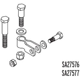 SA27577 Vorkeind kit  RVS lange bout (skiboot).