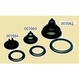 001064 Kabeldoorvoer voor 2 losse kabels, Ø 105 mm.