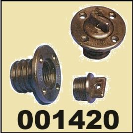 001420 Lensplug kunststof - Ø 25 mm.