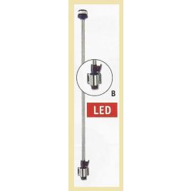 015501 360º Toplicht LED wit 12V. Wandmontage (B).