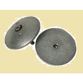 077907 Zink roerblad anode Ø125mm (2 stuks).