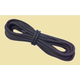 020510 Landvast Ø10 mm met paaloog, lengte 6,50 m. Zwart.