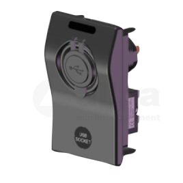 025331 *Modulair 12V minipaneel met USB poort.