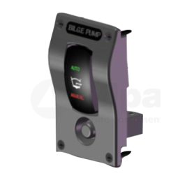 025334 *Modulair 12V Minipaneel met bilgeschakelaar.