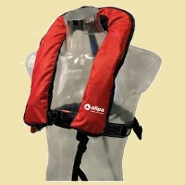 031229 Autom. reddingsvest Skipper (Adult). >40kg.