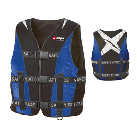 031668 Comfortabel watersportvest (XL) >80 kg.