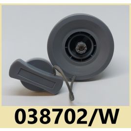 038702/W Universeel luchtventiel voor rubberboten (oud model).