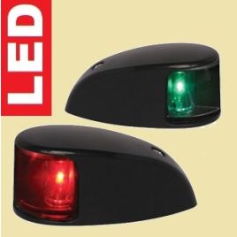 041377 Hella boordlichten set (2x) LED 9-33V rood en groen.