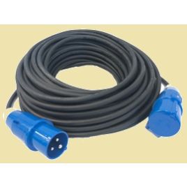 045420 Verlengkabel 20 m met 2x CEE (F+M).
