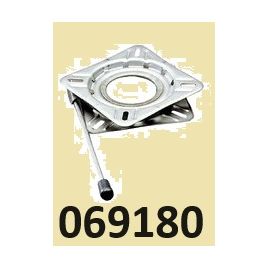 069180 RVS draaiplateau 360° met lock.