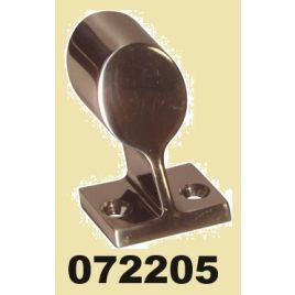 072205 RVS Handreling eindstuk 60° - voor buis Ø 22,25 mm.