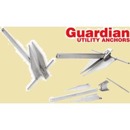072450 Guardian aluminium anker - 1,1 kg - scheepslengte: 4-5 meter.