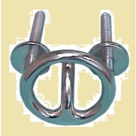 078396A Skioog RVS Ø 10 x Ø 75 mm. 