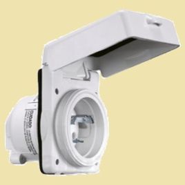 089320 NEMA boordstopcontact 32A/230V.