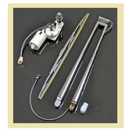 096022 Ruitenwissermotor 'Echo' 24V. As 65 mm.