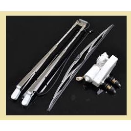 096025 Ruitenwissermotor 'Foxtrot' 12V. As 80 mm.