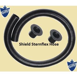 1161262000B Sternflex kabel/slang beschermbuis. Zwart. P/meter.