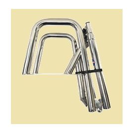 269800 Telescopische RVS zwemtrap Cruiser.