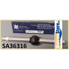 SA36316 Aluminium kabeldoorvoerbuis met kogel.