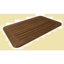 369003 Los teakhouten tafelblad 550 x 800 x 24mm.