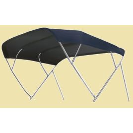 380364 Zonnetent 'Flyinox' navyblue. Afm. 230x252x156cm (bxlxh). 