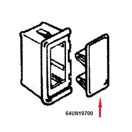 64UN19700 Doorzichtig deksel voor Sierra Contura.