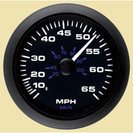 84261FE Oliedrukmeter 12V Ø2". 10bar. 10-180Ω (VDO). Zwart.