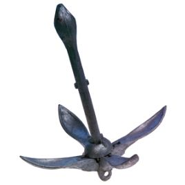 916015 Paraplu anker verzinkt - 15,0 kg.