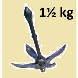 916001 Paraplu anker verzinkt - 1,5 kg.