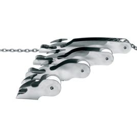 489063 Universele ankerrol RVS - lengte 450 mm.